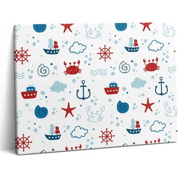 Obraz Obraz na plátně připravený k zavěšení do pokoje – námořní motivy