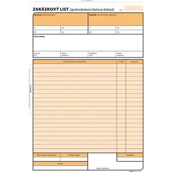 Tiskopis Doklad OPTY 100 listů