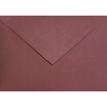 Obálka Ozdobné obálky bordó Keaykolour C6 5 kusů
