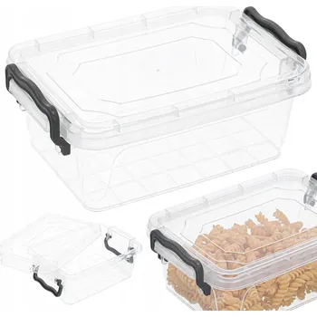 Dóza na potraviny Organizer pojemnik plastikowy na żywność 0,6 l