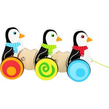 Dřevěná hračka Small Foot Dřevění tučňáci