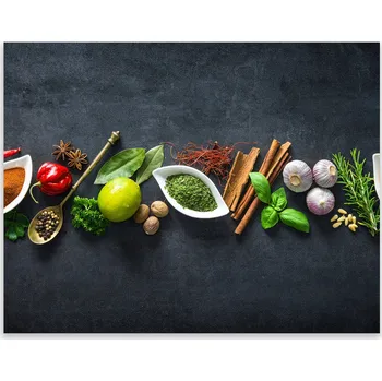 Kuchyňské prkénko Skleněná Ochranná Deska a Krájecí Prkénko | Indukce, Sporák ds-0072