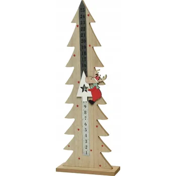Vánoční dekorace Stojící adventní kalendář - stromeček