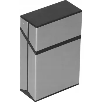 Hliníková pouzdro na cigarety kartáčovaná cigareta