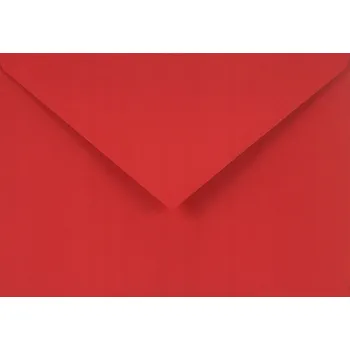 Obálka Červené obálky C6 Sirio Color na POZVÁNKY 5 ks