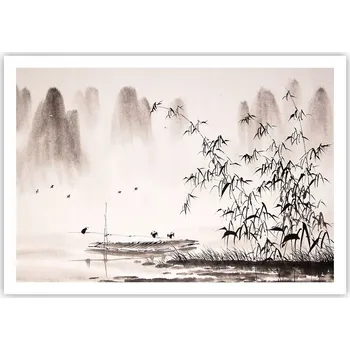 Obraz Plakát na zeď bez rámu 100x70 krajina obraz plakáty do obývacího pokoje ložnice