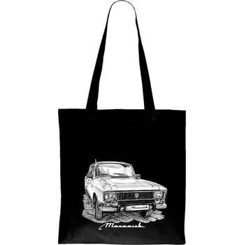 Plátěná taška - Moskvič Barva: Černá