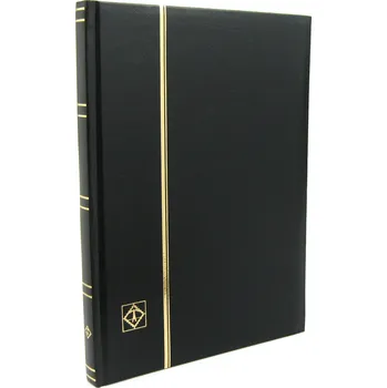 Sběratelství ALBUM KLASER NA ZNÁMKY LEUCHTTURM BASIC A4, 16 STRAN, ČERNÝ