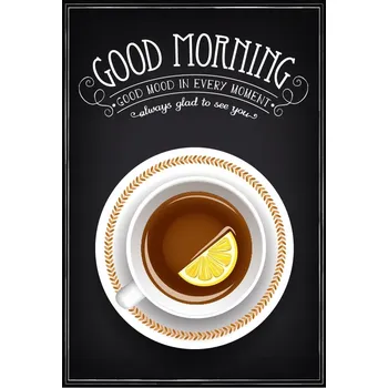 Obraz Cedule Vintage - Good Morning