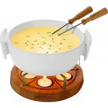 Fondue Sada na fondue BOSKA Twinkle Bílá