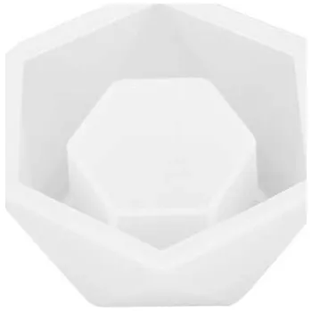 Nádoba na pečení Silikonová forma na cement, sádru, pryskyřici - HEXAGON / Šestiúhelník