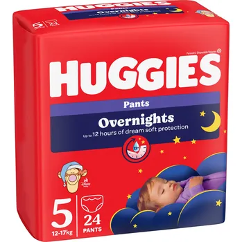 Plenkové kalhoty Plenkové Kalhotky Huggies Huggies na noc Velikost 5 24 ks