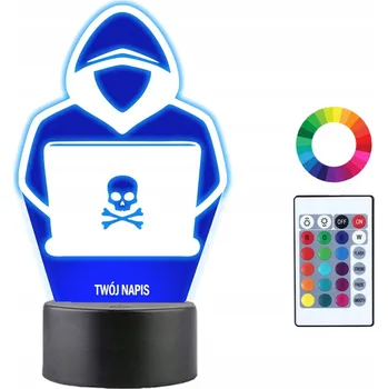 Lampička Plexido vícebarevná Noční lampa