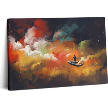 Obraz Fotoobraz na plátně s dřevěným rámem do pokoje - Představa života 60x40 cm