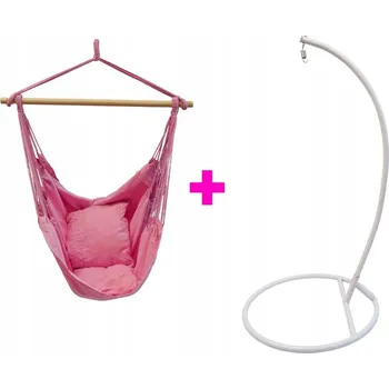 Křeslo Závěsné křeslo volně stojící IWHOME 80 cm, nosnost 120 kg