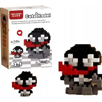 ostatní stavebnice 3D PANÁČEK KOMIKSOVÁ FIGURKA Venom STAVEBNICE SUPER HERO 102