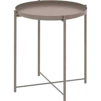 Konferenční stolek IKEA GLADOM STOLEK S PODNOSEM ŠEDÁ / BÉŽOVÁ 45x53 cm
