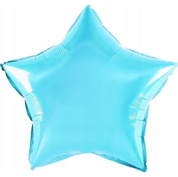 Balónek SUPER Balón Hvězda modrá 460002 fóliový 18 palců