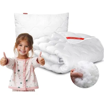 Polštář Celoroční přikrývka antialergická 140x200 MEDICLINE + polštář 70x80 teplý