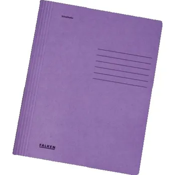 Desky / Šanon z tvrdého papíru od firmy Falken, formát A4, fialové