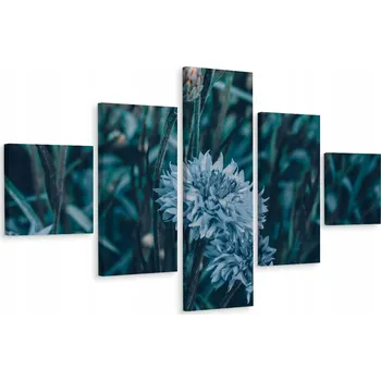 Obraz Vícedílný obraz ROSTLINY Květiny Příroda 3D 150x90