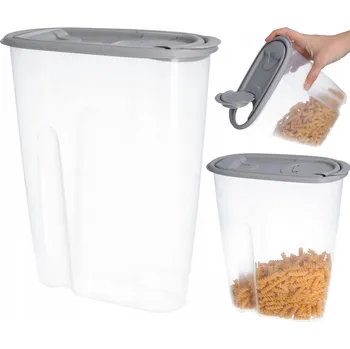 Dóza na potraviny Kuchyňská Odměrka Cadro , šedá