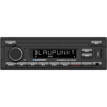 Autorádio Blaupunkt Nürnberg 200 DAB Autorádio s Bluetooth, DAB+, AUX, USB a MP3