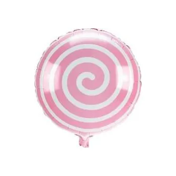 Balónek Fóliový balónek lízátko světle růžový