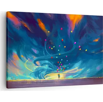 Obraz Obraz na plátně do obývacího pokoje ložnice 70x50 pro děti - foto obrazy na zeď