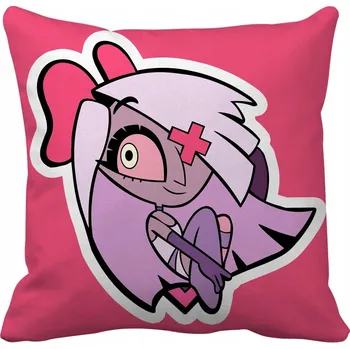 Polštář Polštář s motivem filmu, knihy, komiksu, hudby Hazbin Hotel 40 x 40 cm