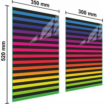 Kuchyňské prkénko Krájecí deska TMK ArtDeko sklo 2 ks