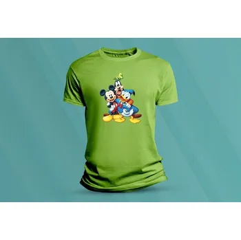 Chlapecké oblečení Dětské bavlněné tričko Mickey 5. Lime velikost L