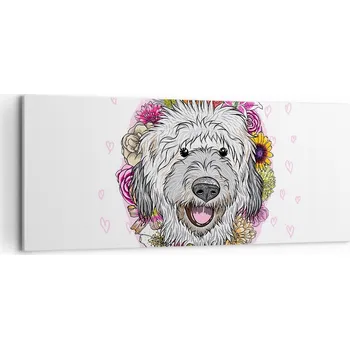 Obraz Foto obraz na plátně 100x40 abstrakce do obýváku ložnice na zeď velký