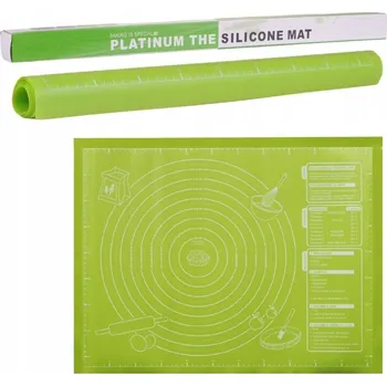 Kuchyňský vál SILIKONOVÝ VÁL KUCHYŇSKÁ PODLOŽKA VELKÁ XXL PODLOŽKA NA TĚSTO S MÍRAMI