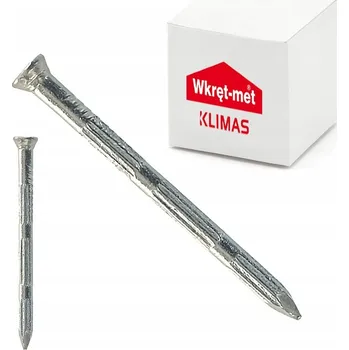 Hřebík Hřebíky do betonu válcované, kalené 4,5x70, pozinkované stříbrné, 1 kg