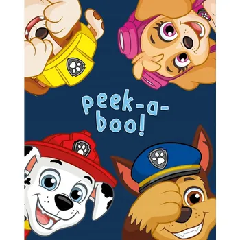 Dětská deka Dětská deka BrandMac 100 x 140 Cm modrá Tlapková patrola