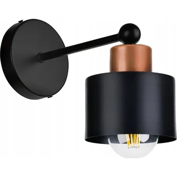 Nástěnné svítidlo Nástěnné svítidlo LED-ONE černé, zlaté E27 60 W