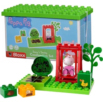 ostatní stavebnice Mega Stavebnice 800057102 Prasátko Pepa a houpačka Suzy 13 ks