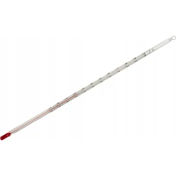 Domácí teploměr Bagetový teploměr skleněný bez rtuti 0 +50°C