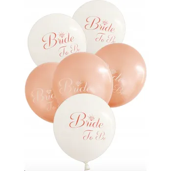 Balónek LATEXOVÉ BALÓNKY ROZLUČKA SE SVOBODOU BRIDE TO BE 6x