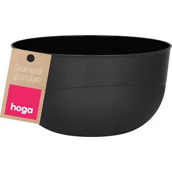 Miska kuchyňská plastová na potraviny nerozbitná 1,2L 16cm černá