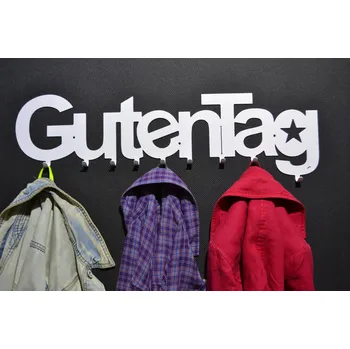 Věšák Guten Tag #1 - BÍLÝ - Věšák na oblečení 70 cm