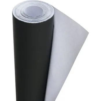 Dekorace do akvária Černé pozadí do akvaria 60 cm vysoké samolepící - cena za 10 cm pozadí