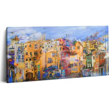 Obraz Foto Obraz Canvas Hobby Do Jídelny Malířství Olejomalba Architektura Město