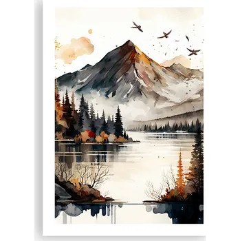 Obraz Plakát bez rámu do obýváku ložnice 50x70 příroda moderní módní obraz