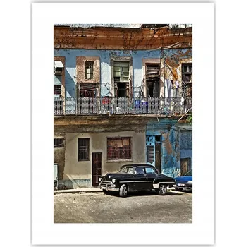 Obraz Obraz plakát do obýváku nebo ložnice 30x40 cm – město, plakáty na zeď bez rámu