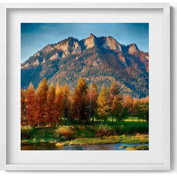 Obraz Závěsný obraz na zeď dekorace do domu Vrchol hory Tři Koruny 50x50 cm