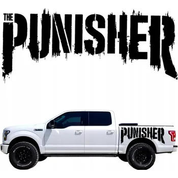 Samolepicí dekorace na vozidlo Samolepka na auto NÁPIS JEEP LEBKA 43x100