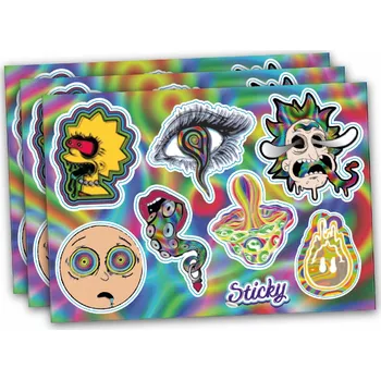 Obraz Ozdobné samolepky na dárky DEKORACE dárek 8 ks