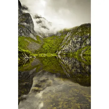 Obraz Plakát Norský fjord 8 bez rámu 20 x 30 cm